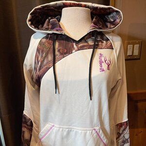 HUNTWORTH woman’s hoodie size medium, excellent pre-owned condition, smoke free